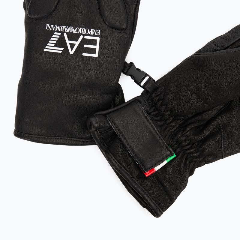 Rękawice narciarskie męskie EA7 Emporio Armani Ski Technical no rings black 5