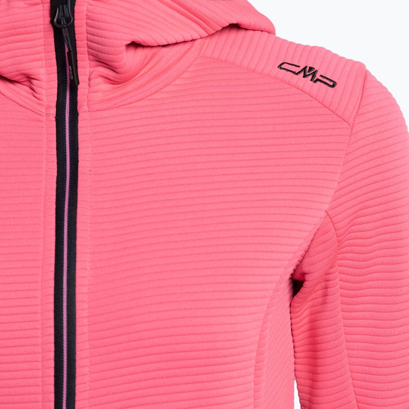 Bluza damska CMP 33E6546 Fix Hood pink fluo 3