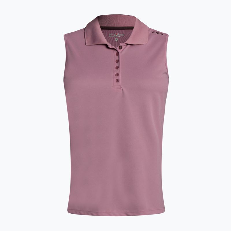 Koszulka polo damska CMP 3T59776 Polo Sleeveless fard