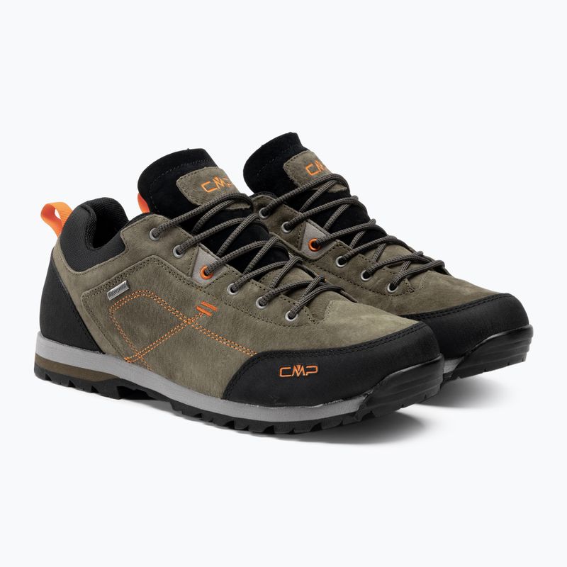 Buty trekkingowe męskie CMP ALCOR 2.0 WP fango/arancio 4