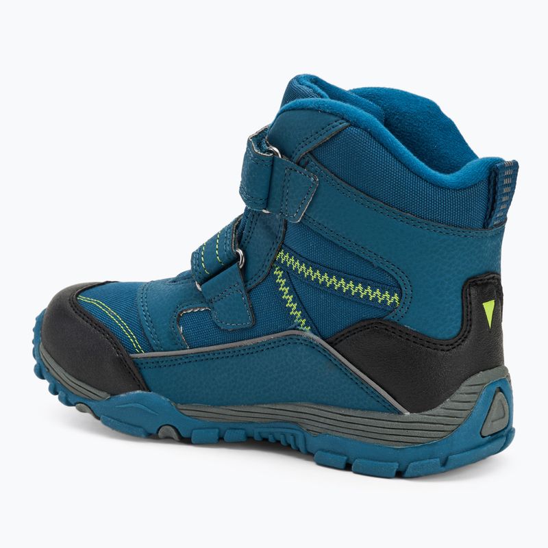 Śniegowce juniorskie CMP Pyry Snowboots petrol / yellow fluo 3