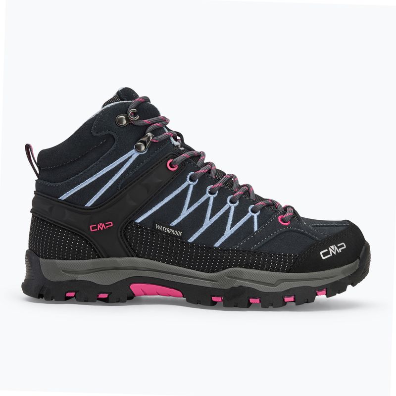 Buty trekkingowe juniorskie CMP Rigel Mid Wp titanio/skyway 2