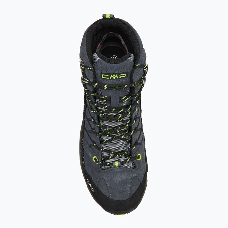 Buty trekkingowe męskie CMP Rigel Mid grey/yellow fluo 5