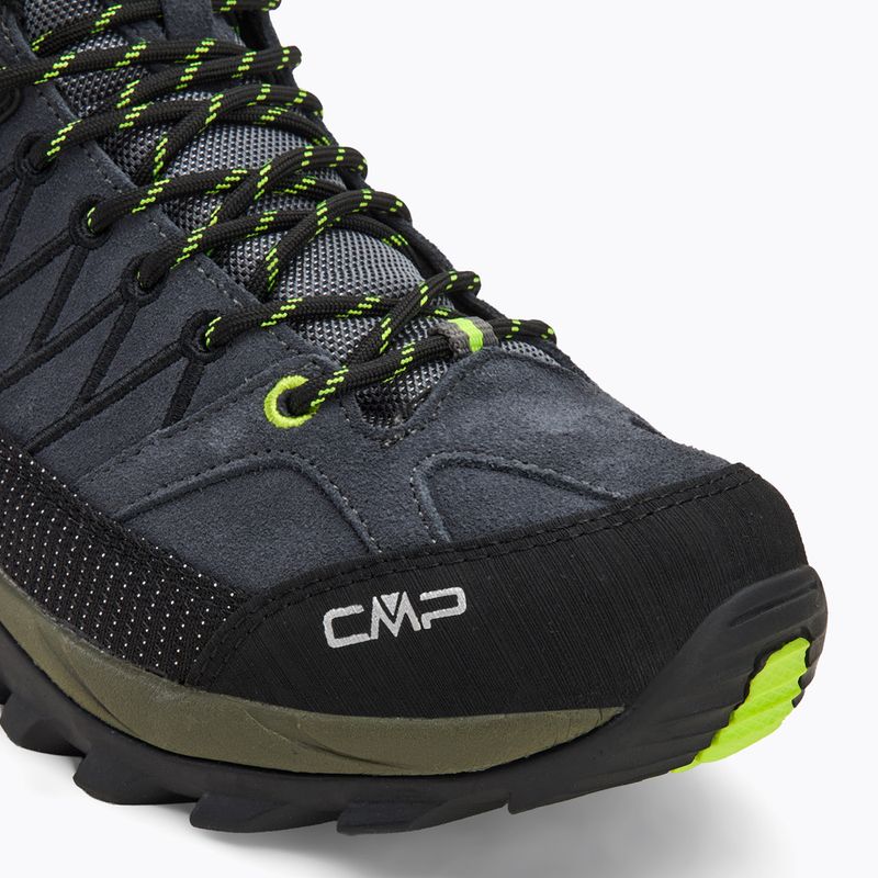 Buty trekkingowe męskie CMP Rigel Mid grey/yellow fluo 7