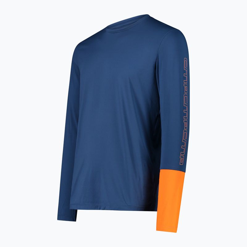 Longsleeve trekkingowy męski CMP 34N7757 bluesteel 2