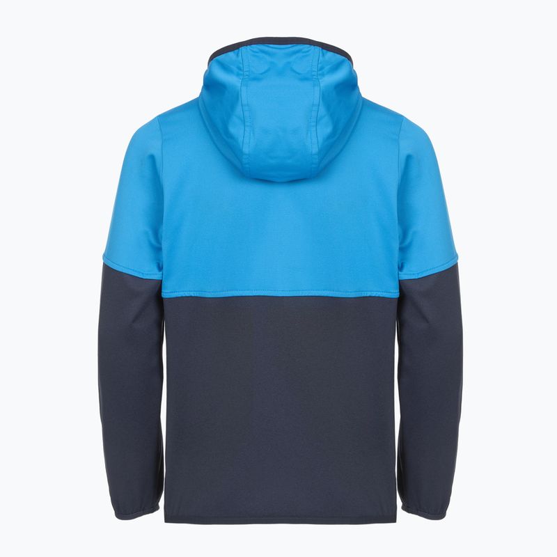 Bluza dziecięca CMP 33D7944 Fix Hood b.blue mel./river/lime 2