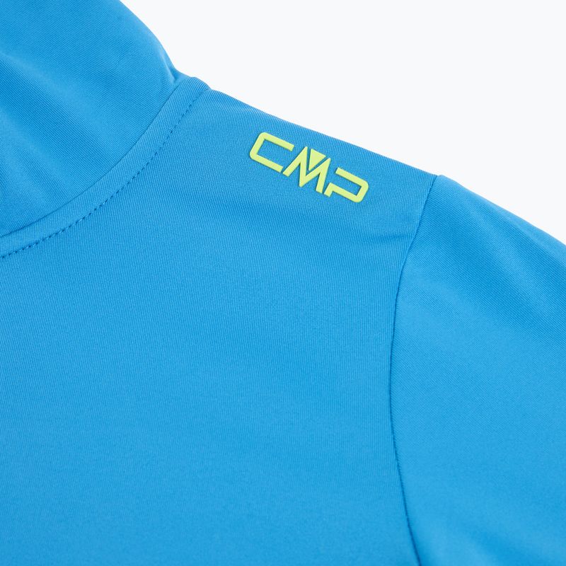 Bluza dziecięca CMP 33D7944 Fix Hood b.blue mel./river/lime 3