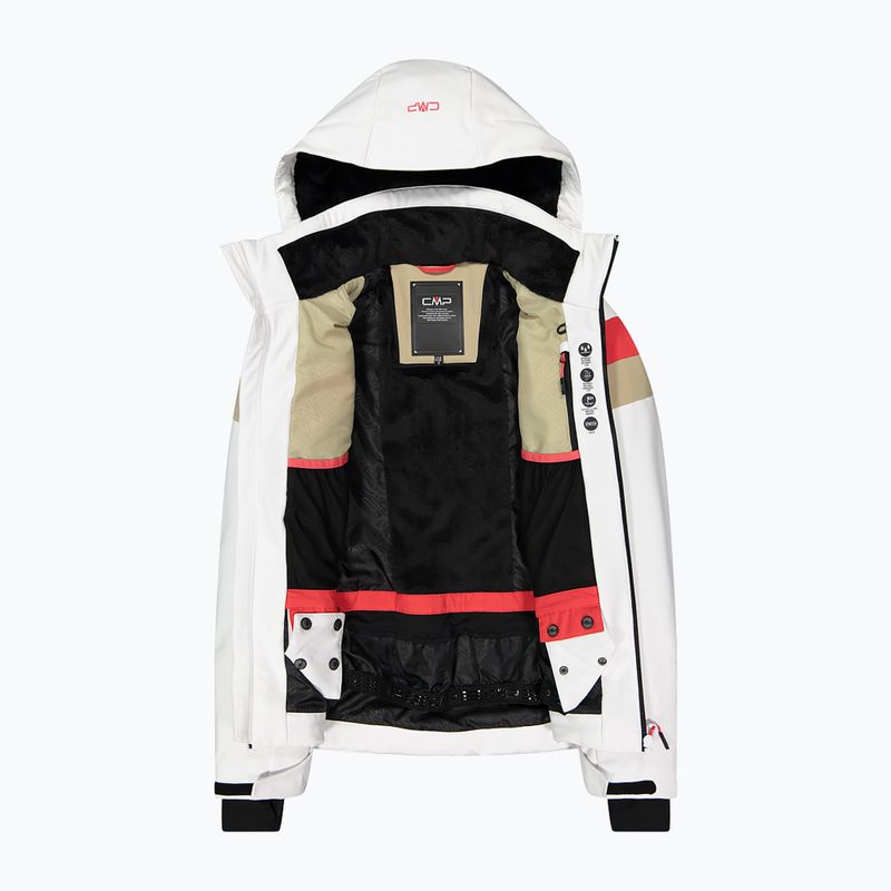 Kurtka narciarska damska CMP 34W4536 bianco 4