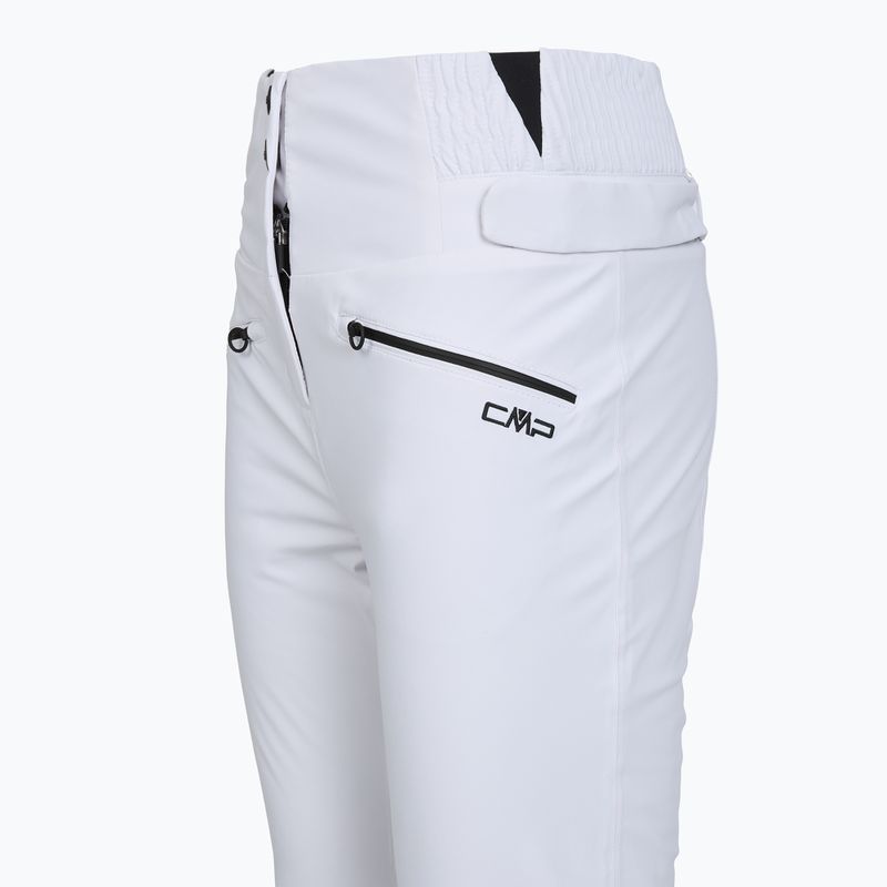Spodnie narciarskie damskie CMP 34W4486 bianco 4