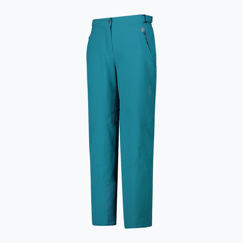 Spodnie narciarskie damskie CMP 3W18596N teal 3