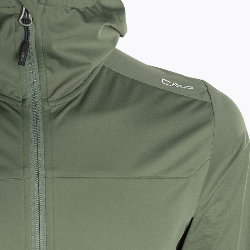 Kurtka softshell męska CMP 34A7547 Fix Hood salvia 3