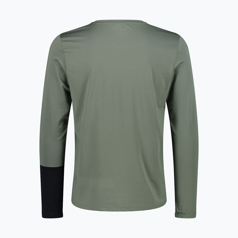 Longsleeve trekkingowy męski CMP 34N7757 salvia 2