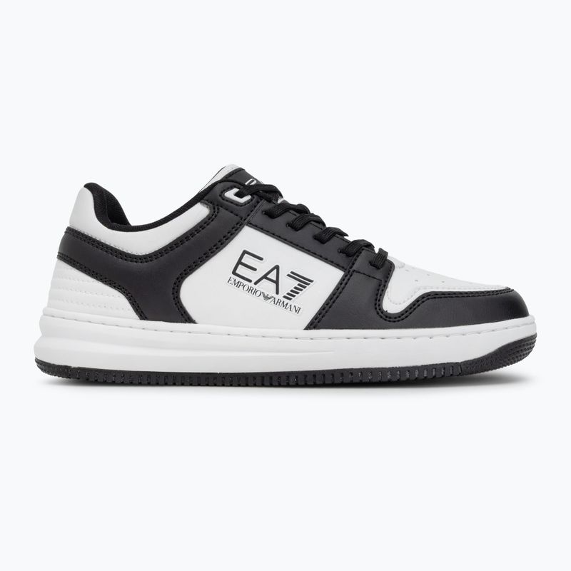 Buty męskie EA7 Emporio Armani Slasher black/white 2