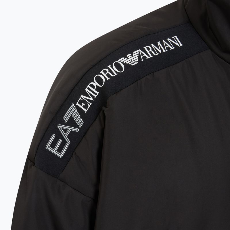 Kurtka męska EA7 Emporio Armani Train Logo Series Tape Eco Down black 3