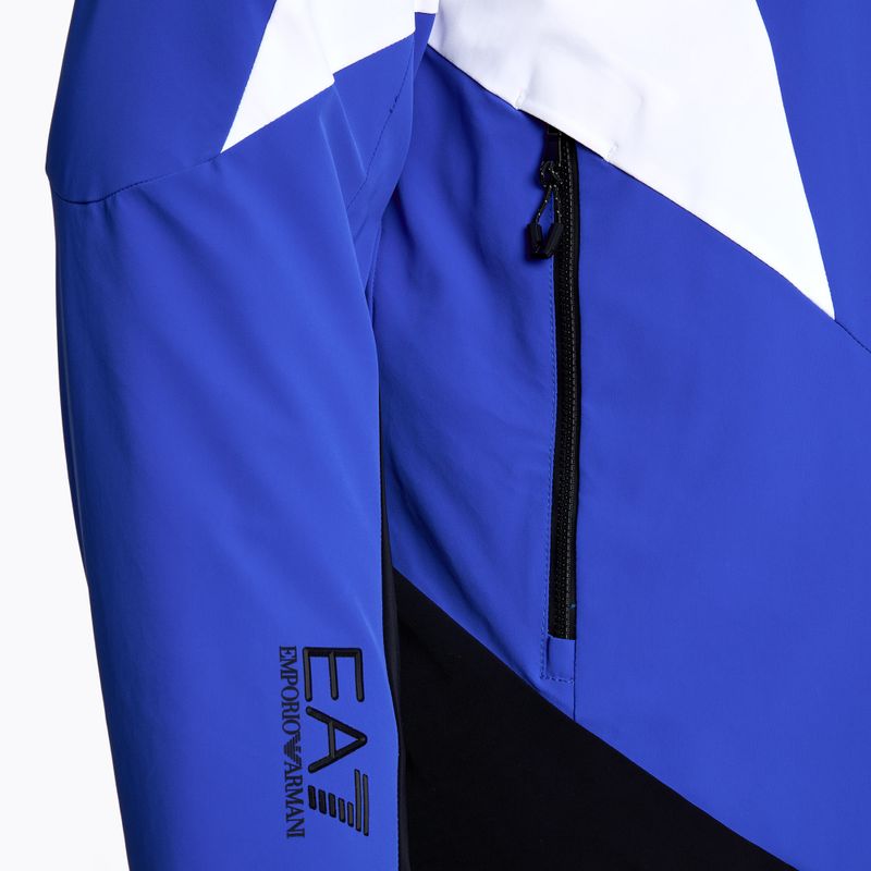 Kurtka narciarska męska EA7 Emporio Armani Ski Cortina Colorblock Toray new royal blue 5