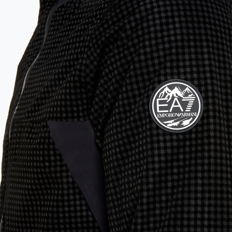 Kurtka narciarska męska EA7 Emporio Armani Ski St. Moritz Fashion 2024 black 4