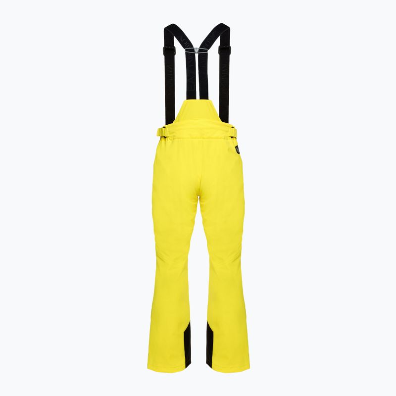 Spodnie narciarskie męskie EA7 Emporio Armani Ski Kitzbuhel Protectum blazing yellow 2