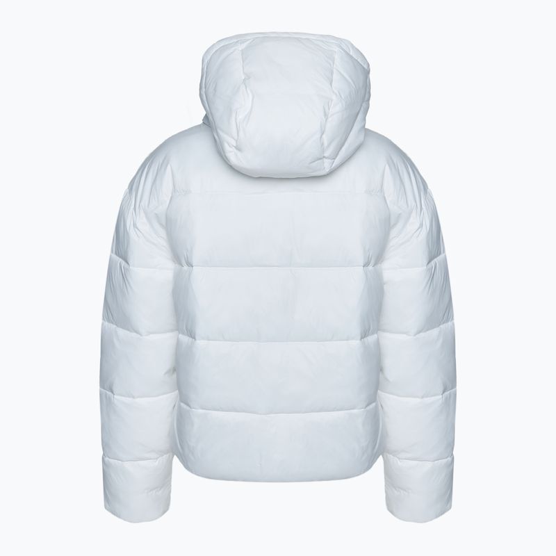 Kurtka damska EA7 Emporio Armani Train Shiny ECO Extra Padded Bomberka white 2