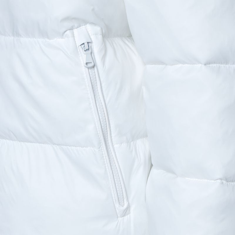 Kurtka damska EA7 Emporio Armani Train Shiny ECO Extra Padded Bomberka white 4