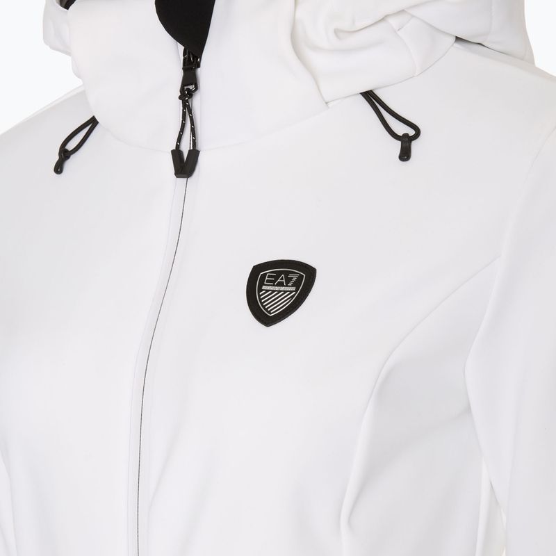 Kombinezon narciarski damski EA7 Emporio Armani Ski Kitzbuhel Softshell white 3