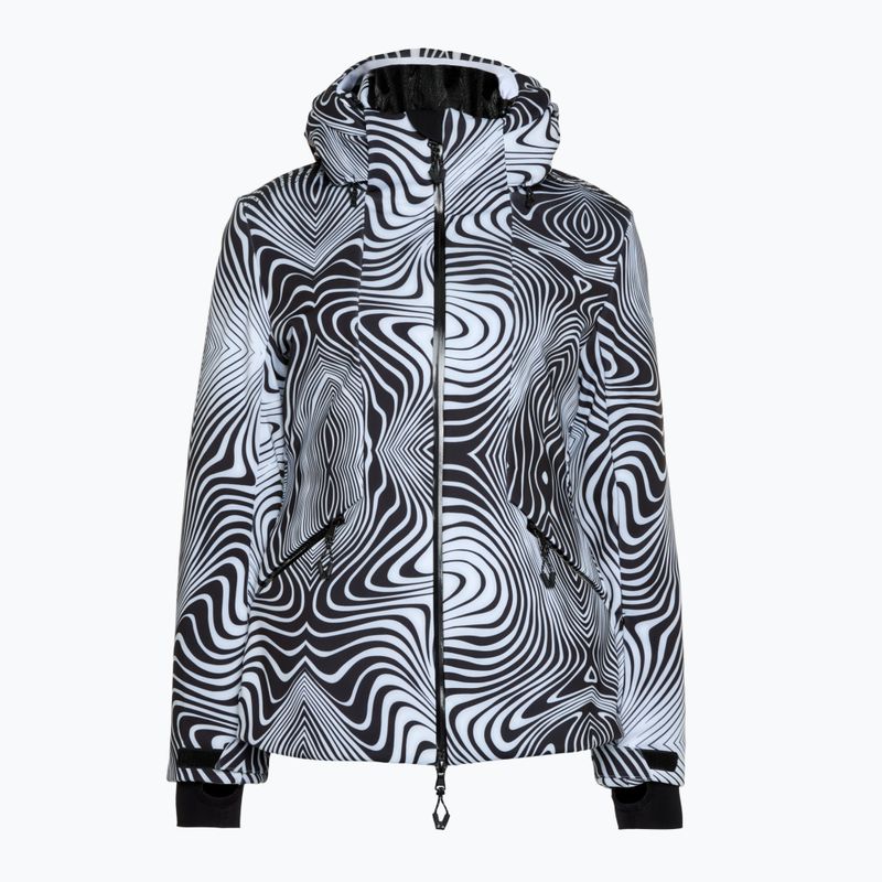 Kurtka narciarska damska EA7 Emporio Armani Ski Kitzbuhel Softshell fancy zebra