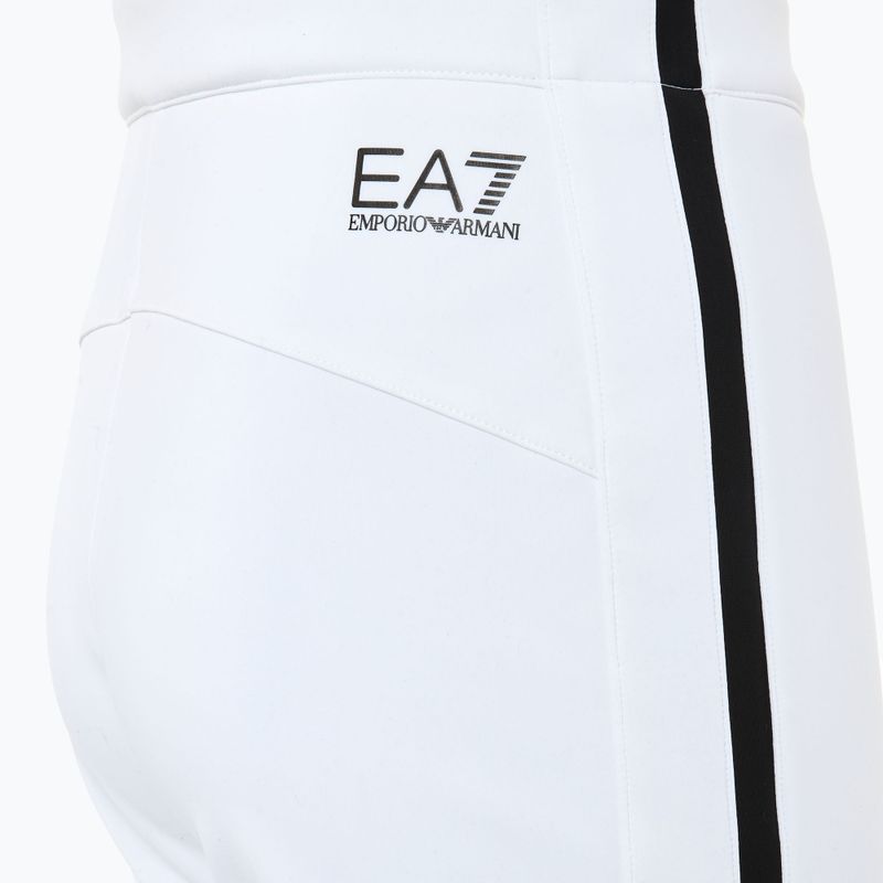 Spodnie narciarskie damskie EA7 Emporio Armani Ski St. Moritz Fashion white 4