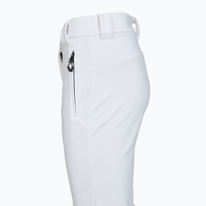 Spodnie narciarskie damskie EA7 Emporio Armani Ski Kitzbuhel High Waisted Softshell white 4