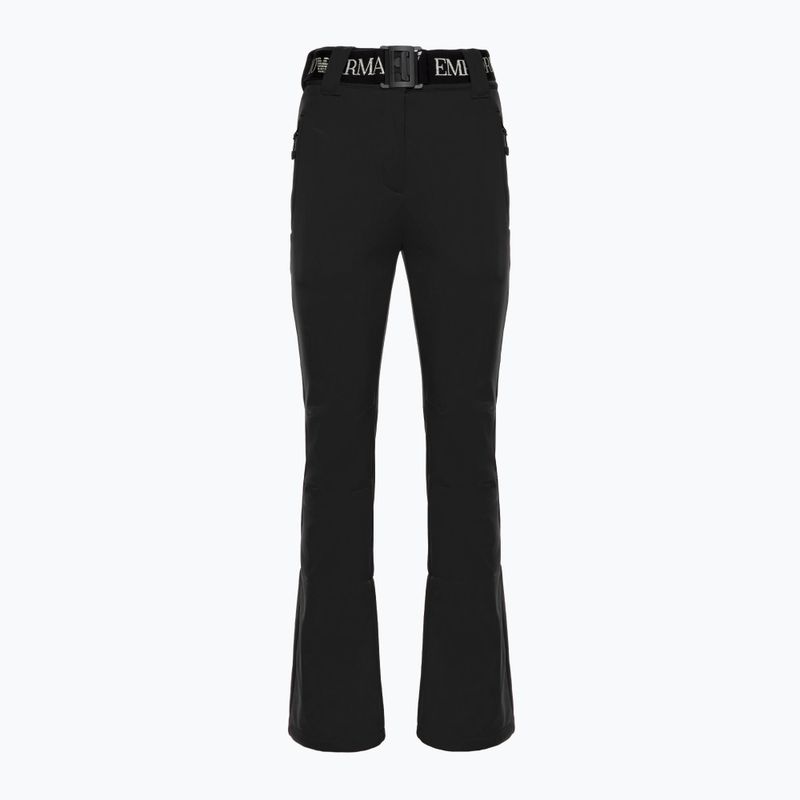 Spodnie narciarskie damskie EA7 Emporio Armani Ski Kitzbuhel High Waisted Softshell black