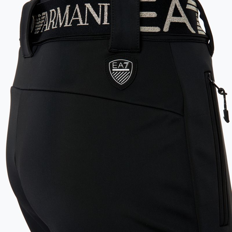 Spodnie narciarskie damskie EA7 Emporio Armani Ski Kitzbuhel High Waisted Softshell black 4