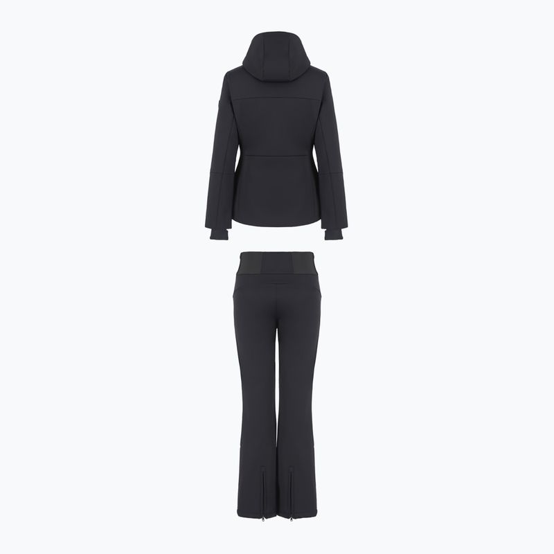 Komplet narciarski EA7 Emporio Armani Ski Kitzbuhel Softshell Tris kurtka + spodnie + bezrękawnik black 2