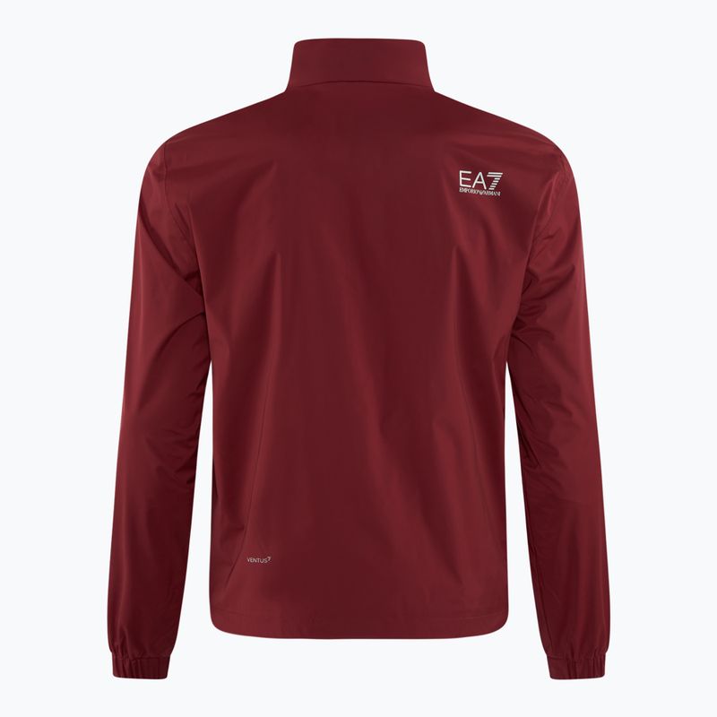 Kurtka męska EA7 Emporio Armani Golf Pro Windbreaker syrah 2