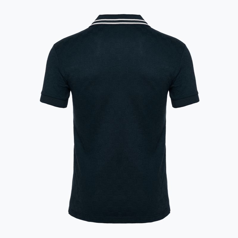 Koszulka męska EA7 Emporio Armani Golf Pro Polo Check armani blue 2