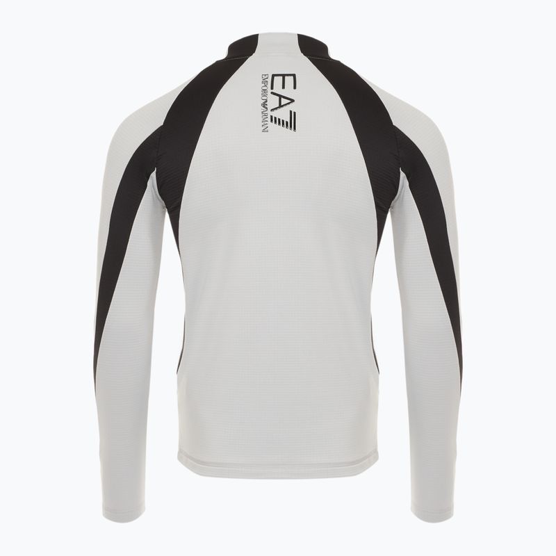 Bluza narciarska męska EA7 Emporio Armani Ski St. Moritz Powerstretch T-Top quiet gray 2