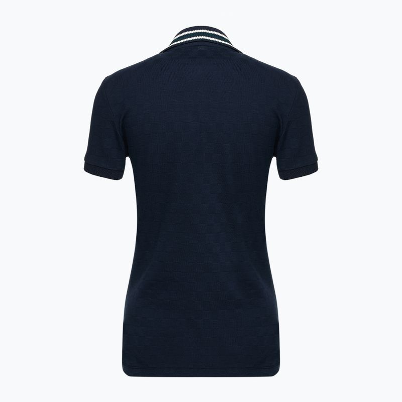 Koszulka damska EA7 Emporio Armani Golf Pro Polo Damier armani blue 2