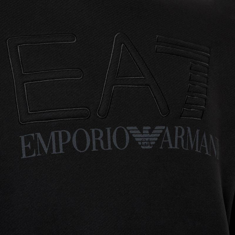 Bluza EA7 Emporio Armani Train Logo Series Embroidery T-Top Coft black 3