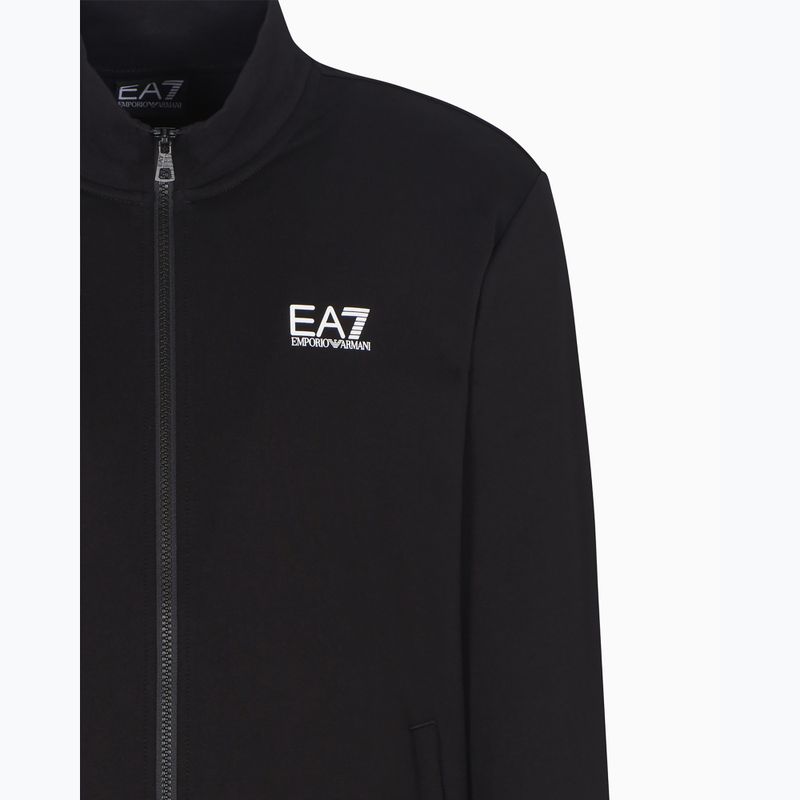 Dres męski EA7 Emporio Armani Train Core Identity Tracksuit FZ black 3