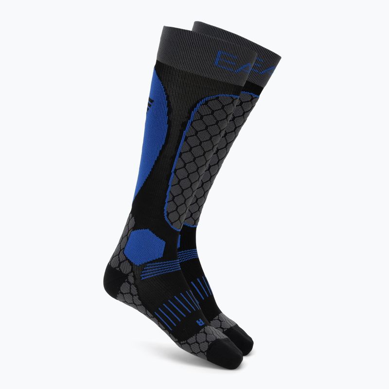 Skarpety narciarskie EA7 Emporio Armani nero/antra/lapis blu