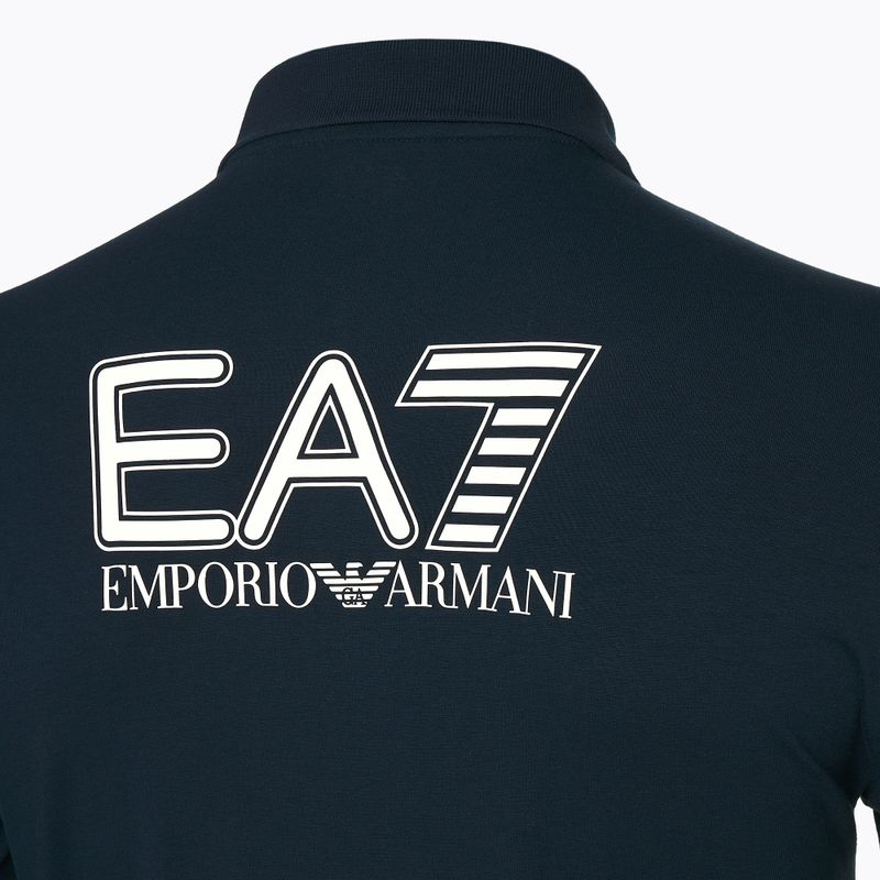 Koszulka męska EA7 Emporio Armani Train Visibility Polo armani blue 4