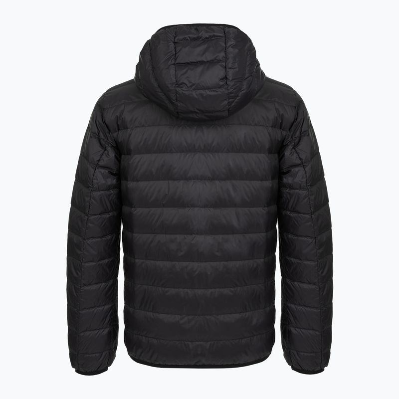 Kurtka męska EA7 Emporio Armani Train Core Id Down Light Jacket Hoodie black 2