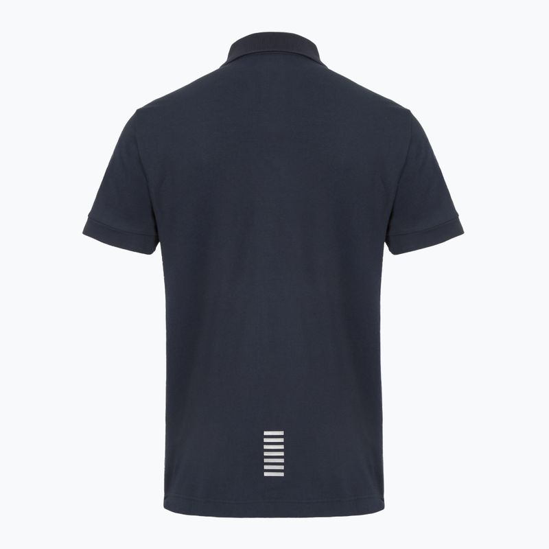 Koszulka polo męska EA7 Emporio Armani Core Identity Polo armani blue 2