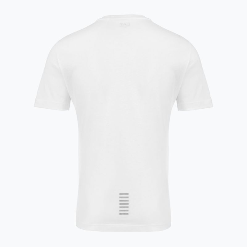 Koszulka męska EA7 Emporio Armani Pima Cotton Core Identity white 2