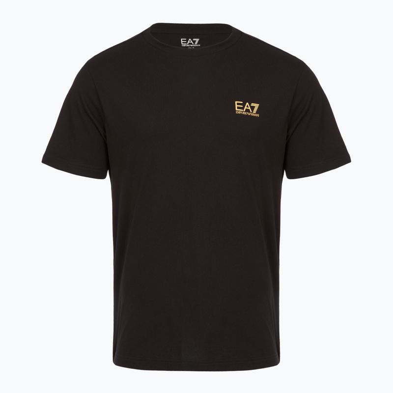Koszulka męska EA7 Emporio Armani Pima Cotton Core Identity black
