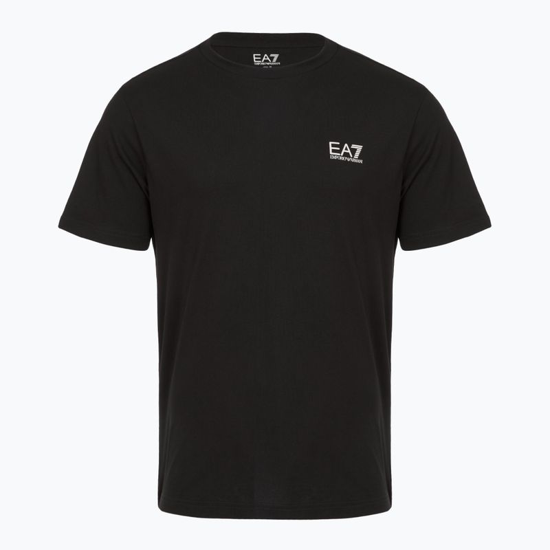 Koszulka męska EA7 Emporio Armani Pima Cotton Core Identity black
