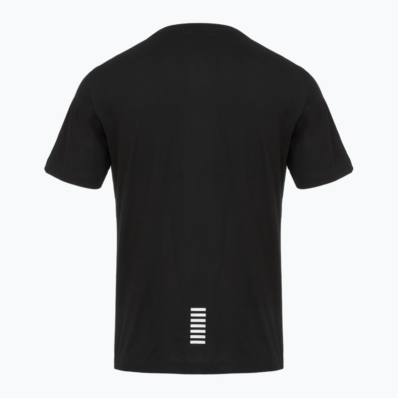 Koszulka męska EA7 Emporio Armani Pima Cotton Core Identity black 2