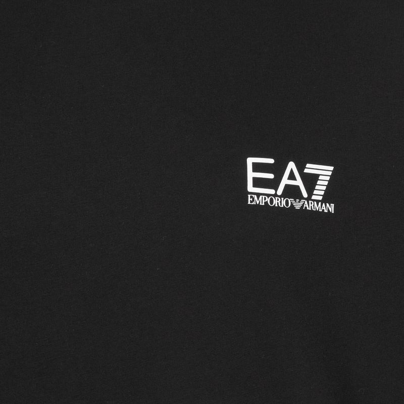 Koszulka męska EA7 Emporio Armani Pima Cotton Core Identity black 3