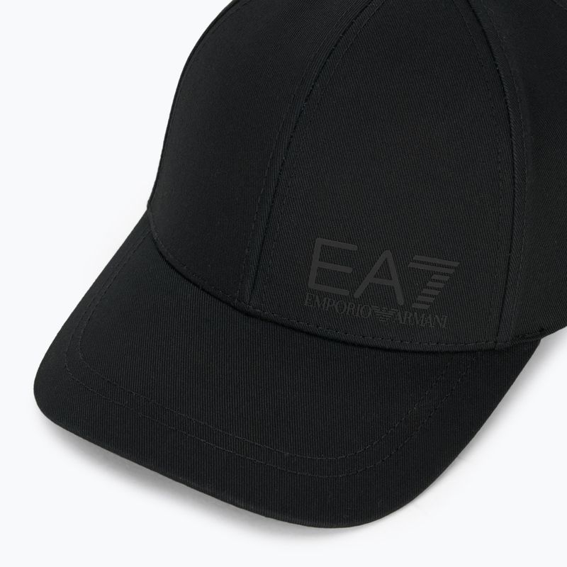 Czapka z daszkiem EA7 Emporio Armani TrainCore IdentityLogo black/black 3