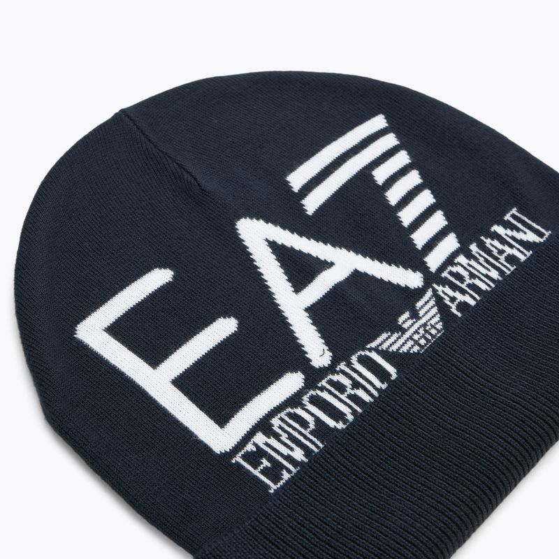 Czapka zimowa EA7 Emporio Armani Mountain Visibility Beanie blue/white 3