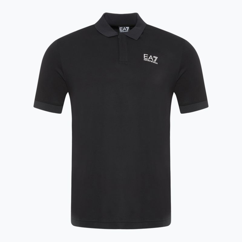 Koszulka męska EA7 Emporio Armani Train 7 Lines Polo black 1200