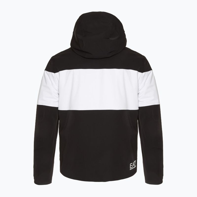Kurtka narciarska męska EA7 Emporio Armani Ski Kitzbuhel Colorblock Protectum black 2