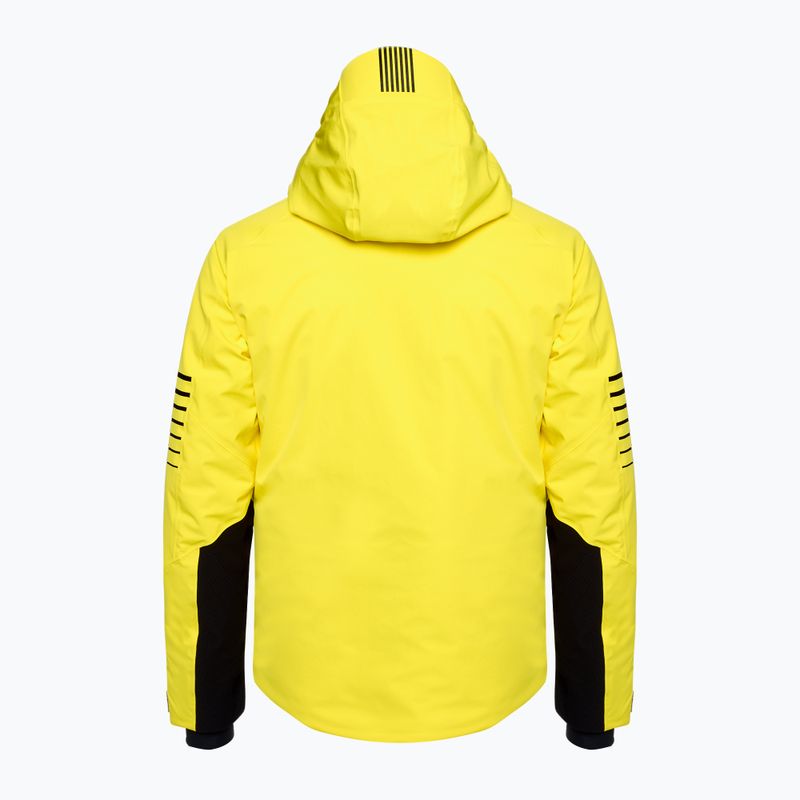 Kurtka narciarska męska EA7 Emporio Armani Ski Kitzbuhel Protectum Logo blazing yellow 2